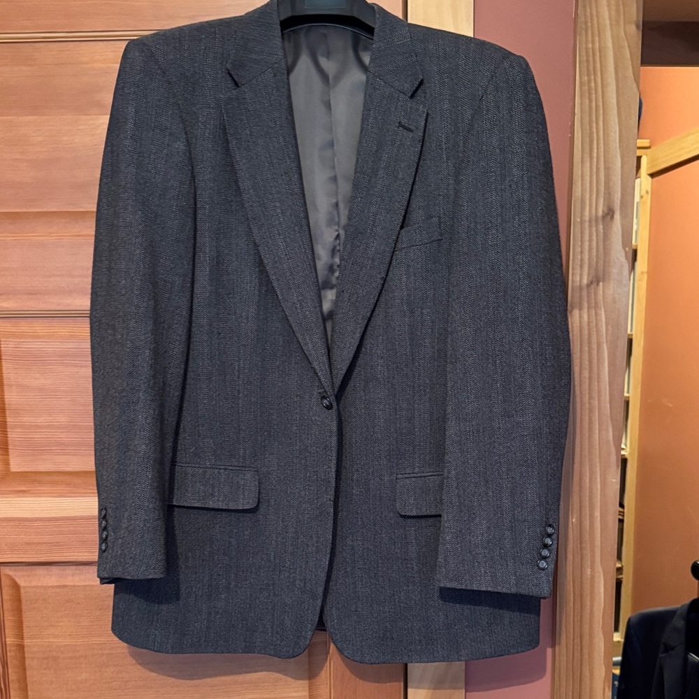 Saddlebred Charcoal Blazer for Men